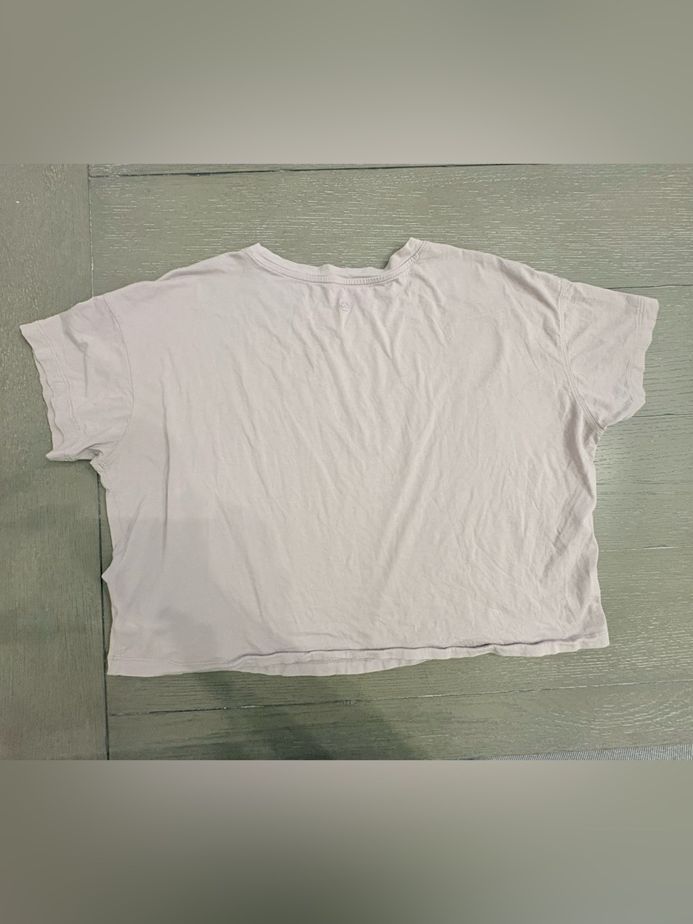 CRZ YOGA pink Short-Sleeve Crop Tee - Picture 3 of 4